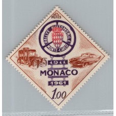 MONACO 1961 Yv 555 ESTAMPILLA COMPLETA NUEVA MINT